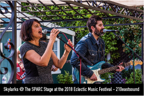 Skylarks at the Eclectic Music Festival 2018 - 210eastsound